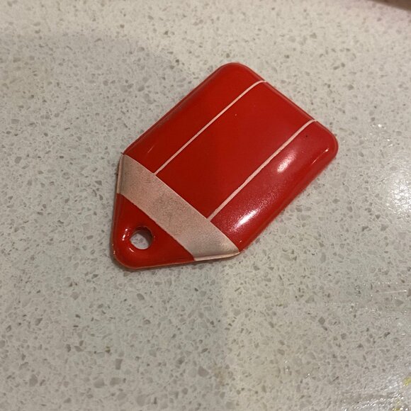 Vintage hello Kitty Wallet Red Vinyl Snap Close With Card Holder 1976 JAPAN - Picture 10 of 12